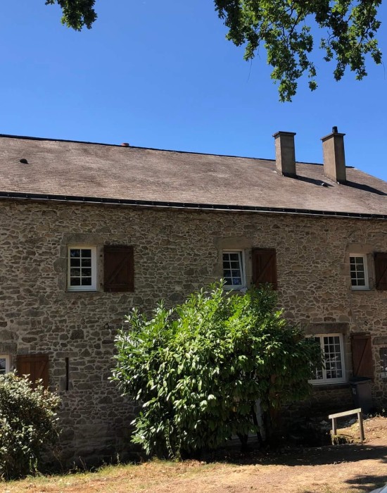 Rénovation d'une maison en pierre vendée